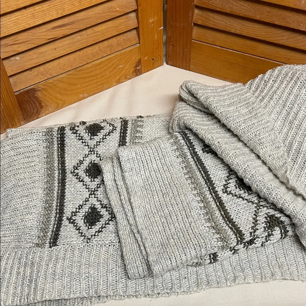 Smart Set Grey Patterned Cardigan - Picture 16 of 16